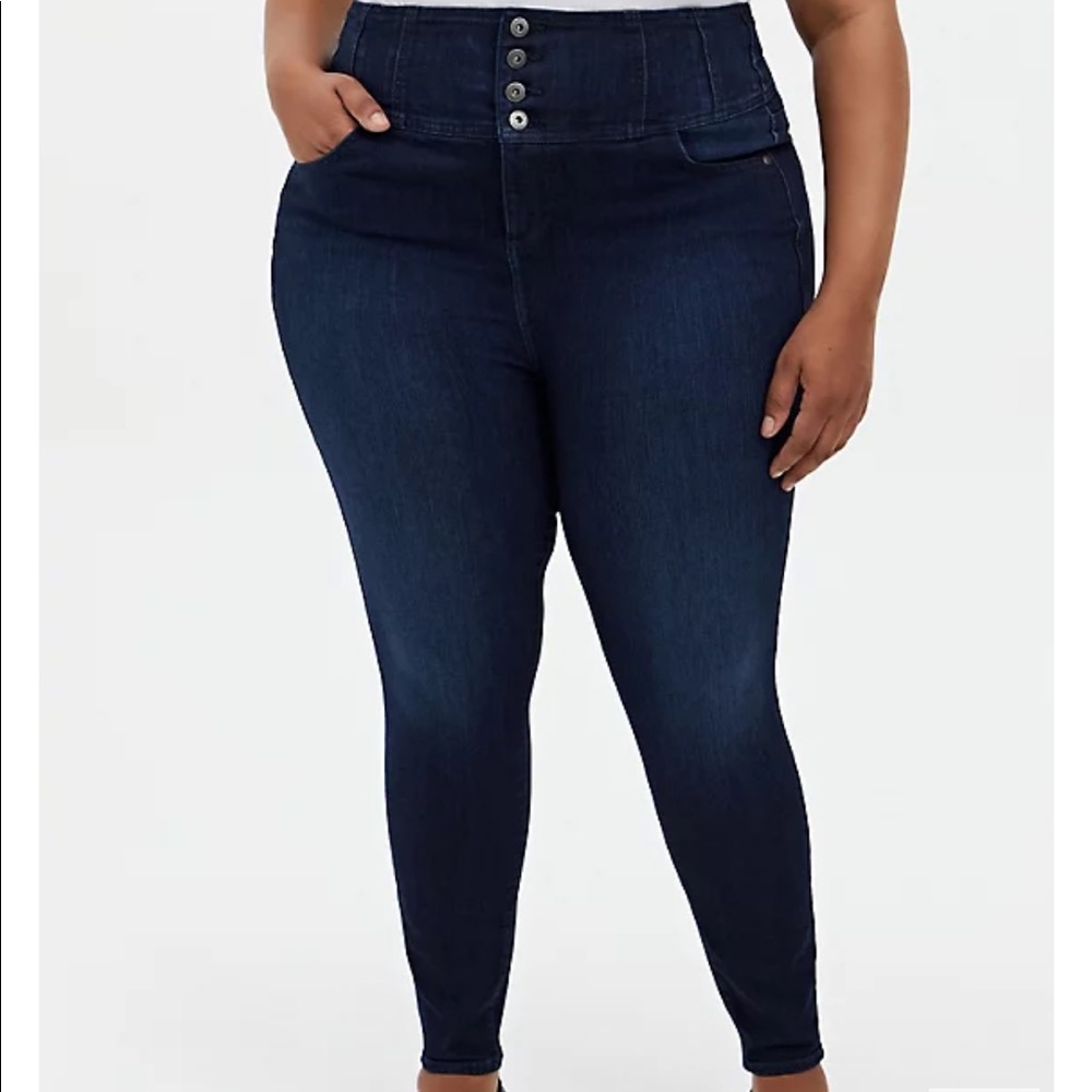 Torrid Corset Skinny Jean